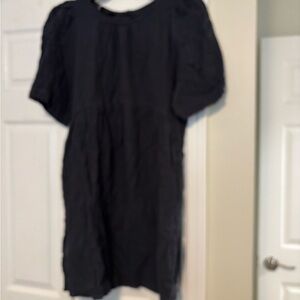 Casual knee length Gray Midi Dress